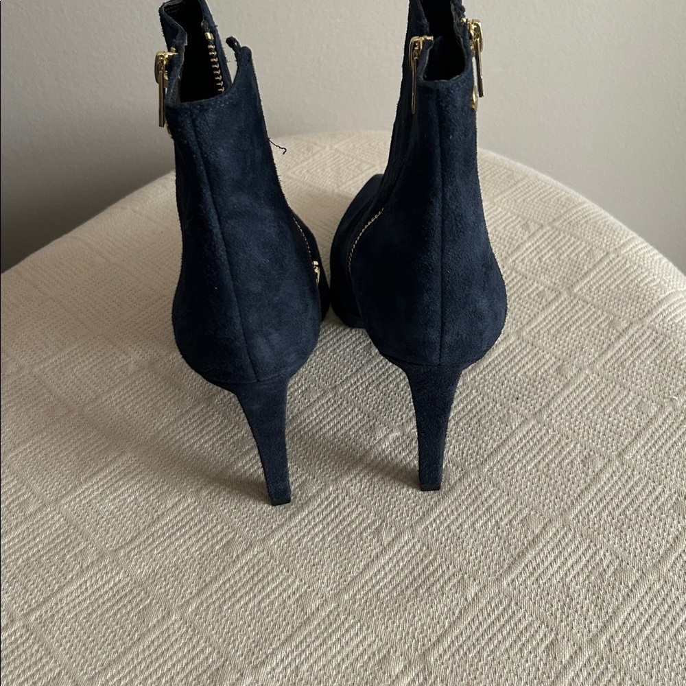 Calvin Klein Dark Blue Ankle Booties - Picture 8 of 8